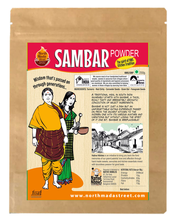 Home Made Sambar Powder - 250 gms